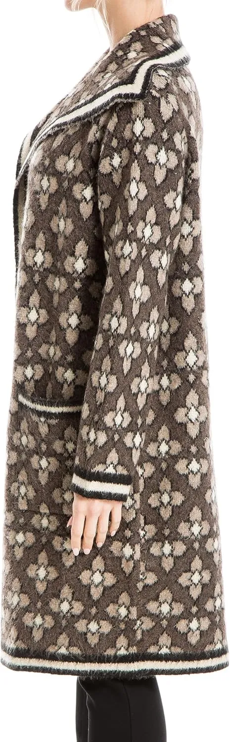 Max Studio Women's Long Sweater Coat