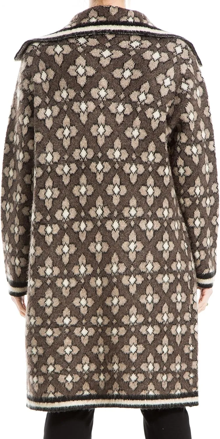 Max Studio Women's Long Sweater Coat