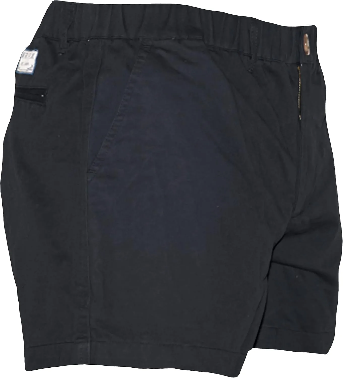 Men's 4" Inseam Elastic-Waist Casual Stretch Short Shorts