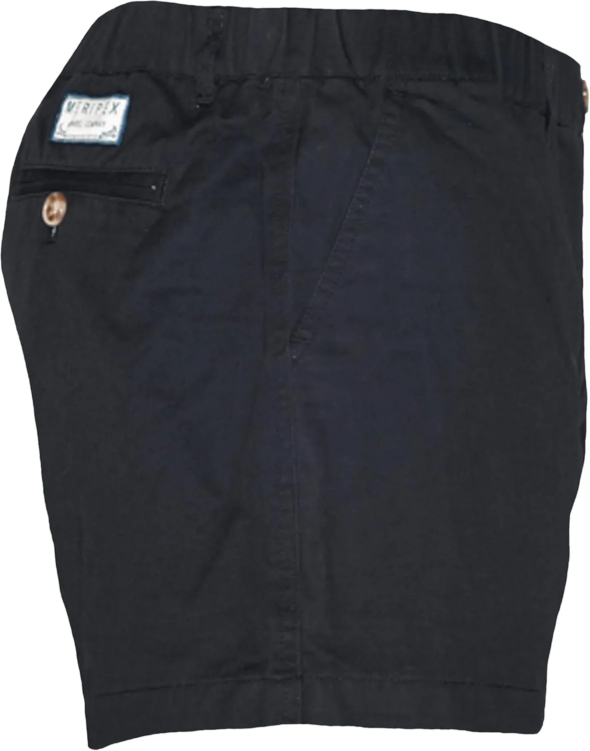 Men's 4" Inseam Elastic-Waist Casual Stretch Short Shorts