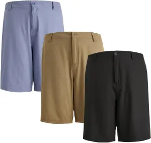 Men's Amphibian Hybrid Shorts Summer Casual Shorts for Men Chino Beach Golf Athletic Quick Dry 21 Inches Boardshort