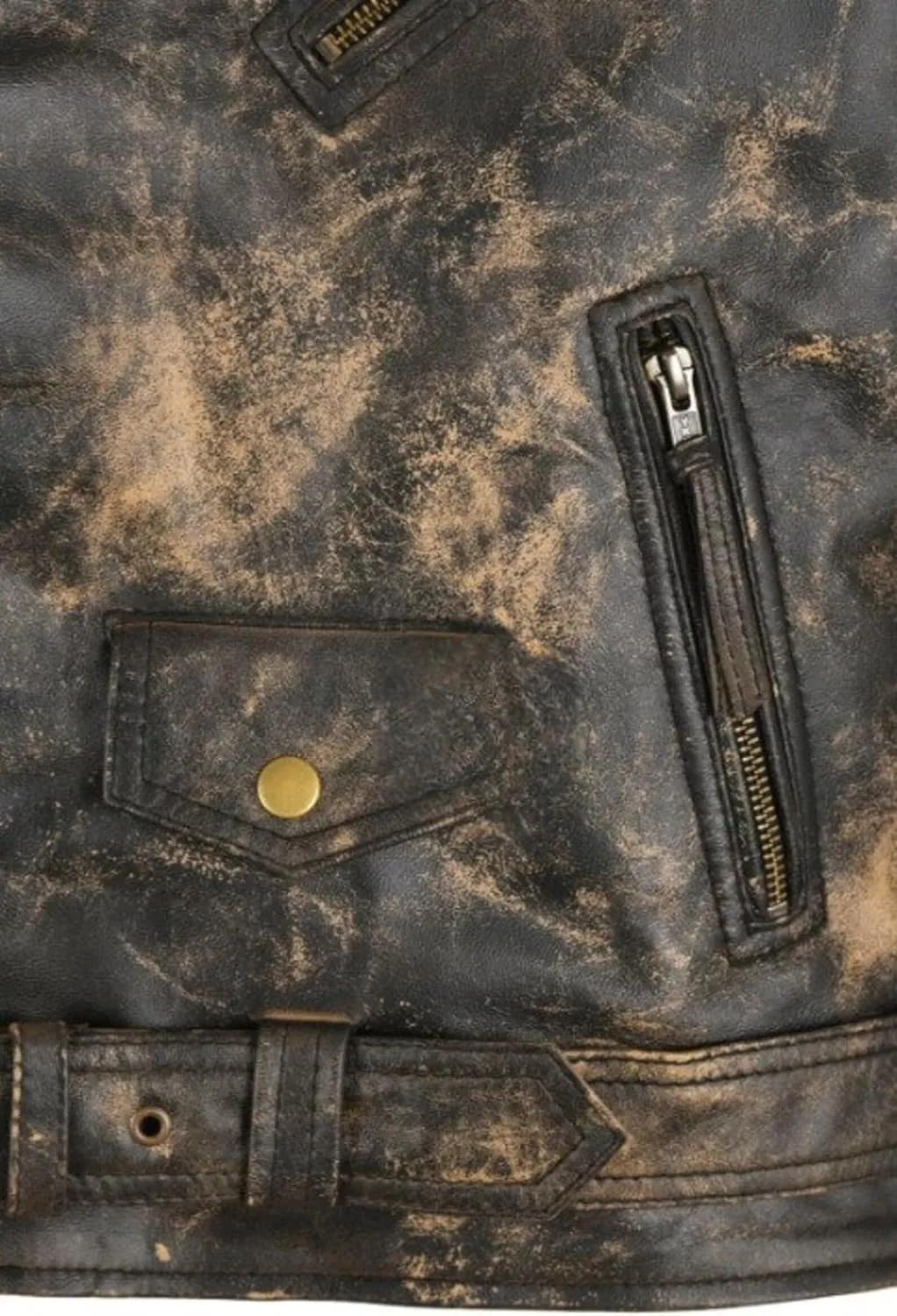 Men's Cafe Racer Jacket-Vintage Retro Biker Leather Jacket-Cafe Racer Motorcycle Jacket