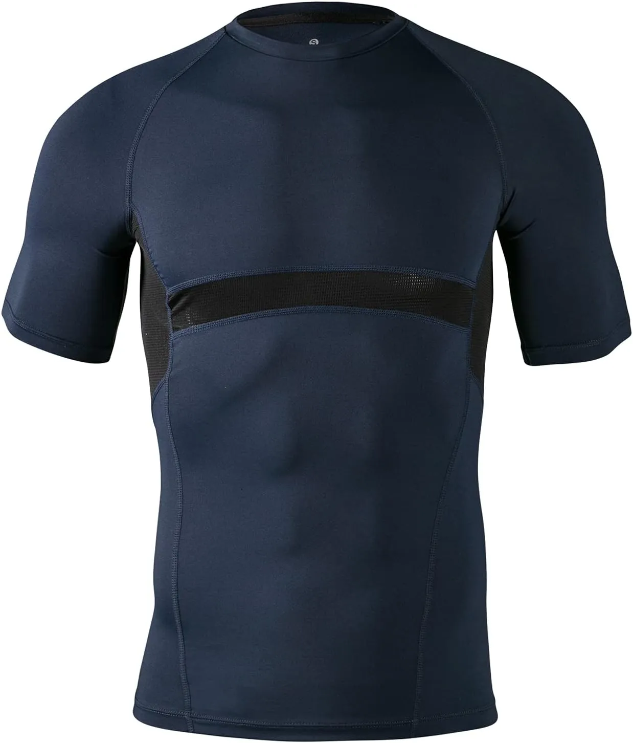 Men's Muscle Fit Tech Tees - Moisture-Wicking, Compression, Breathable Mesh