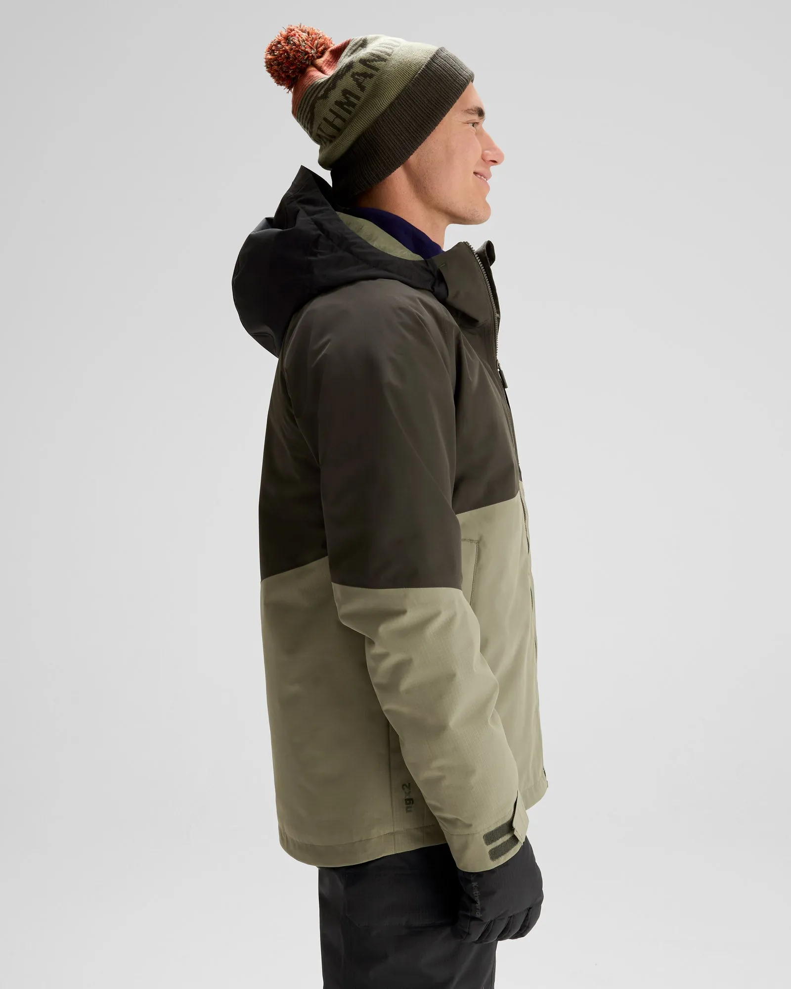 Men's PWDR-Days 2L Insulated Snow Jacket - Dark Moss/Beech