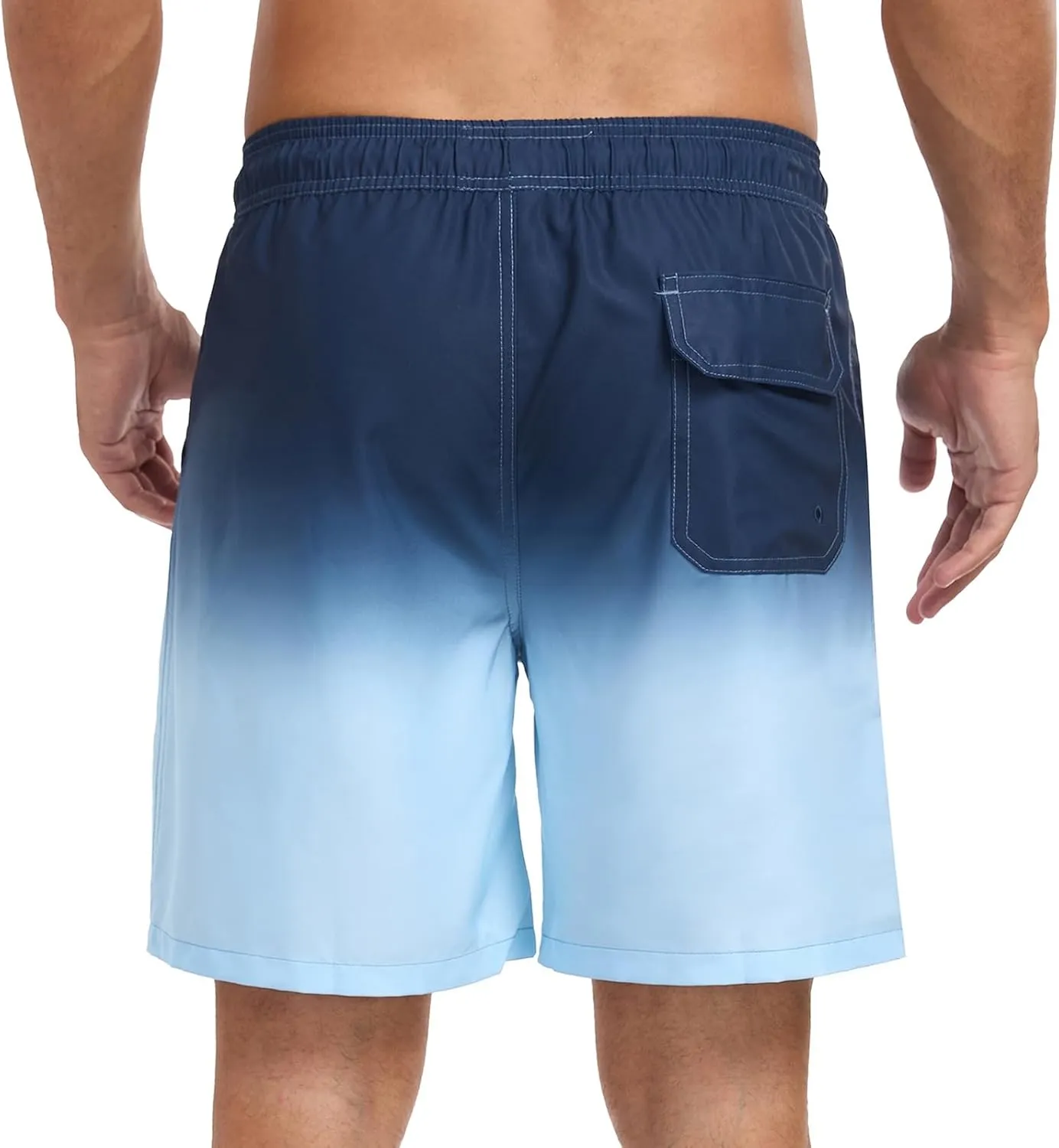 Mens Swim Trunks with Compression Liner 7 Inch Swim Shorts 2 in 1 Quick Dry Board Shorts Beach Wear