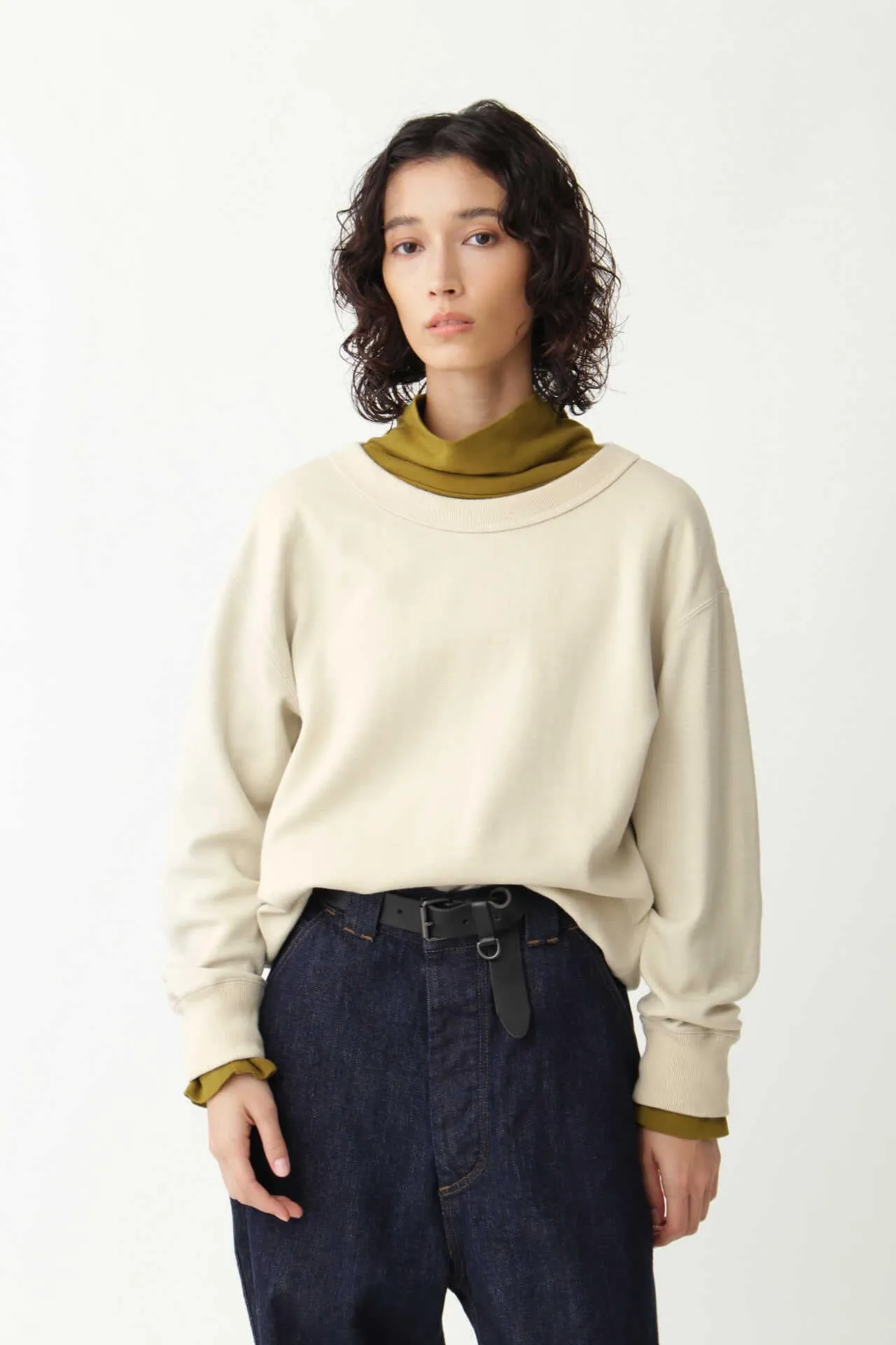 MHL./SOFT WOOL JERSEY LS WOMENS (LIGHT BEIGE)