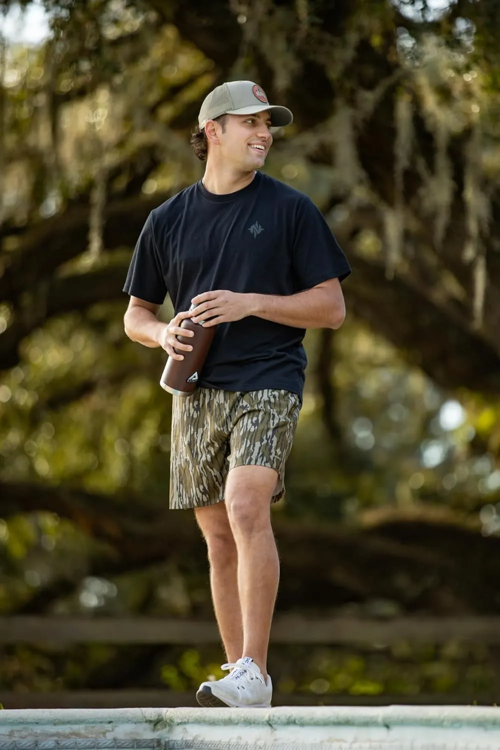 Nomad Men's Hobcaw, Performance Camo Hunting Shorts
