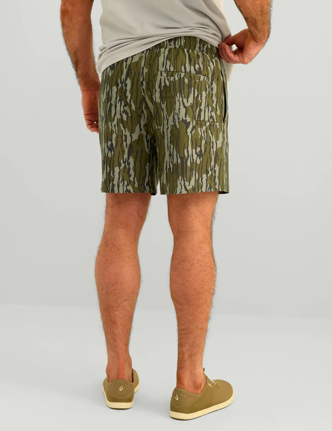Nomad Men's Hobcaw, Performance Camo Hunting Shorts