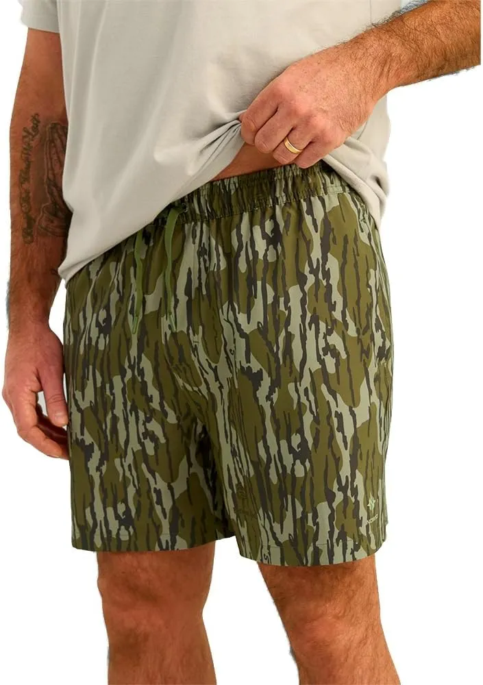 Nomad Men's Hobcaw, Performance Camo Hunting Shorts