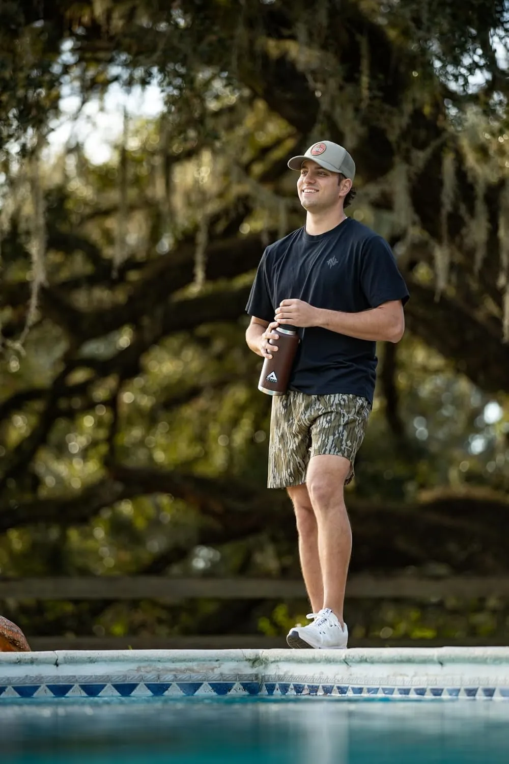 Nomad Men's Hobcaw, Performance Camo Hunting Shorts