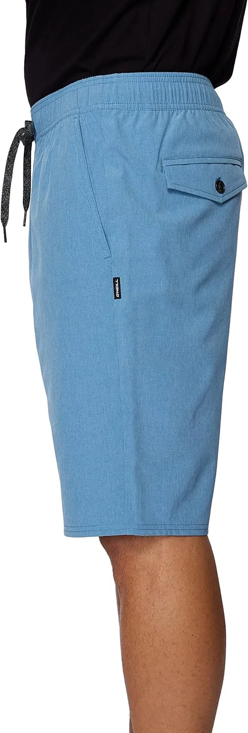 O'Neill Men's Hybrid Khaki Shorts - 21 Inch Outseam, Quick Dry Fabric with Stretch