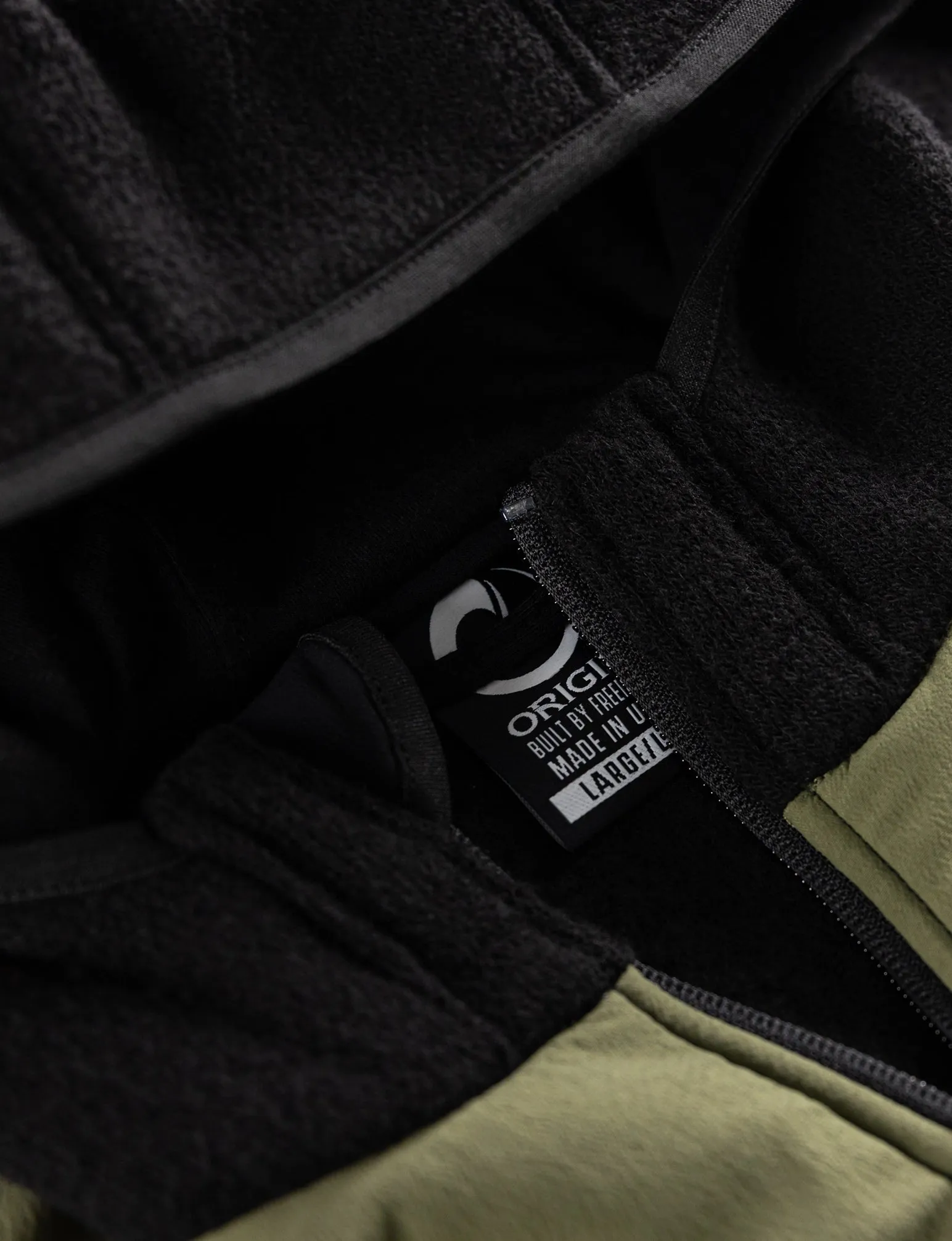 ORIGIN STEALTH WOOL® HOODED JACKET SOLID
