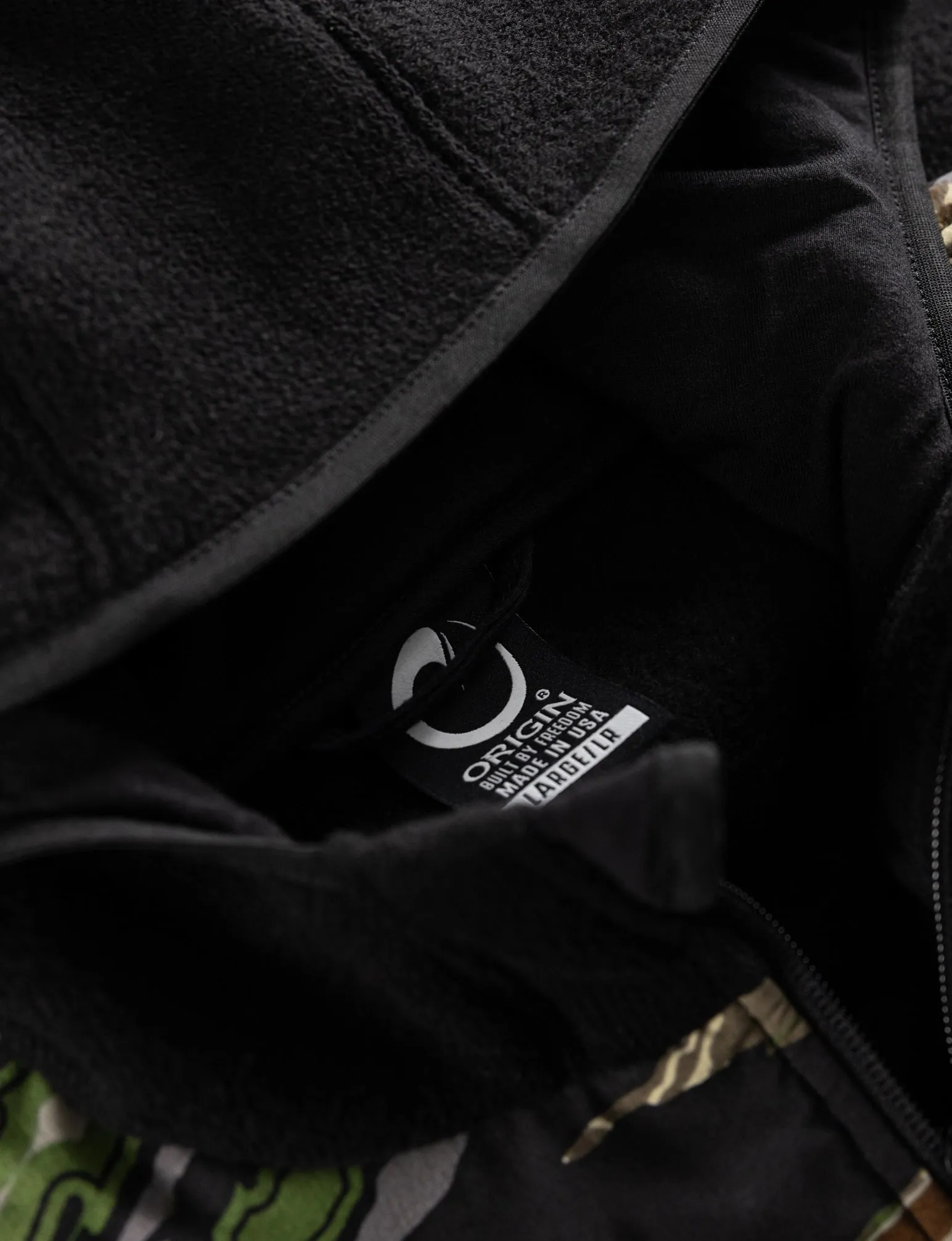 ORIGIN STEALTH WOOL® HOODED JACKET SOLID