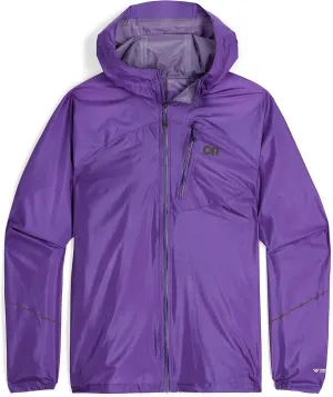 Outdoor Research Men's Helium Rain Jacket  Breathable Weatherproof Jacket