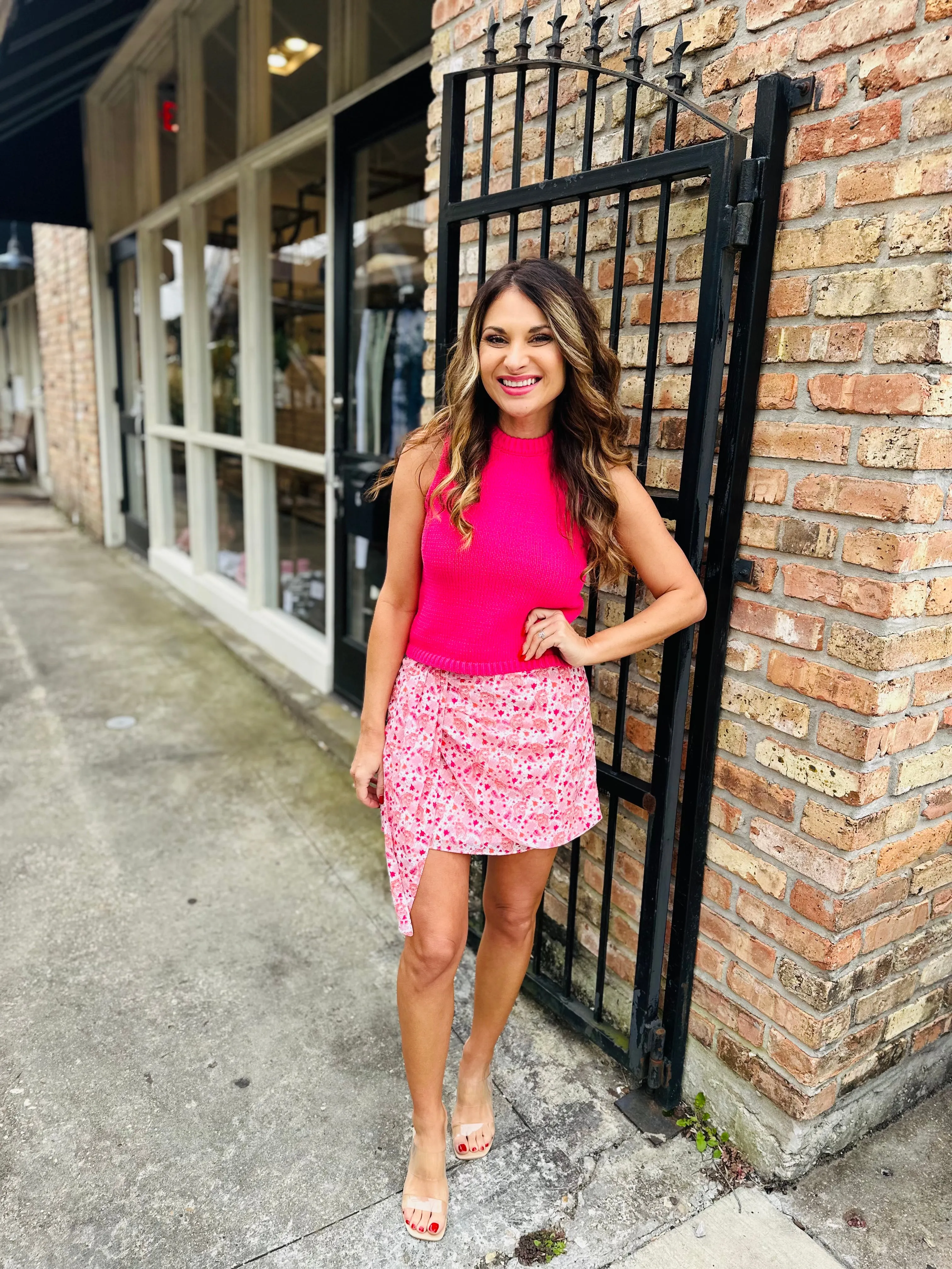 Penelope Skirt- Tiger Orchid Love