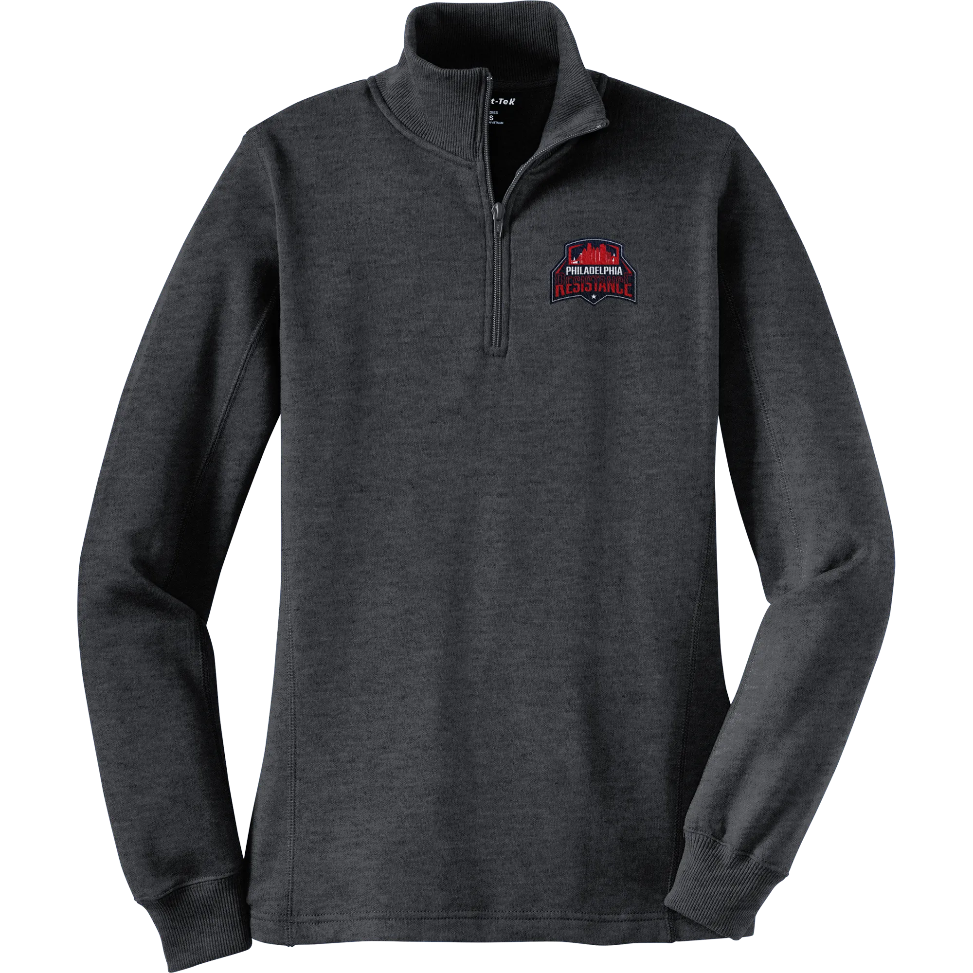 Philadelphia Resistance Ladies 1/4-Zip Sweatshirt