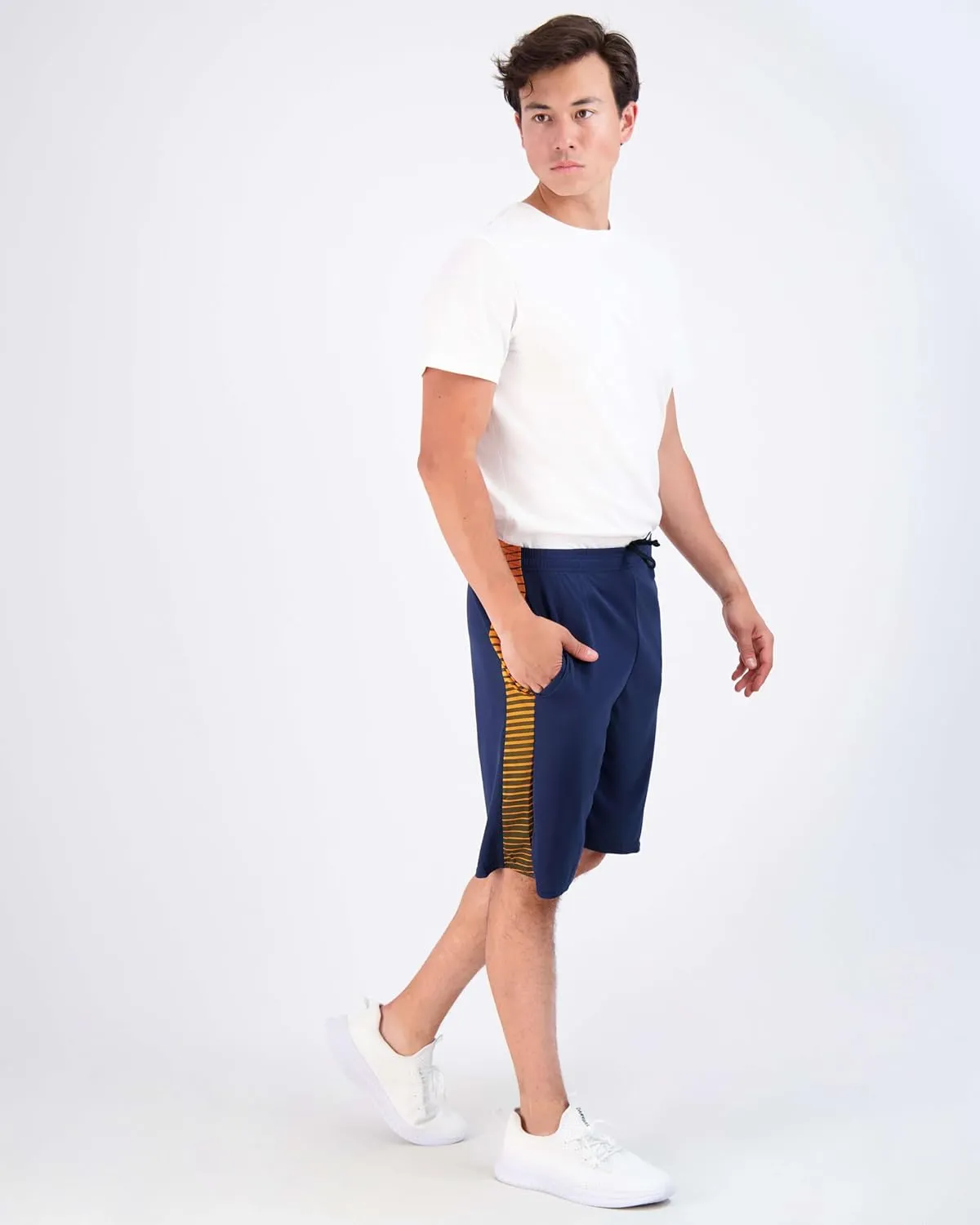 Real Essentials 5 Pack: Men's Mesh Athletic Basketball Shorts Quick Dry Activewear with Pockets