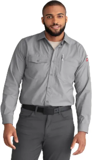 Red Kap Men's Cooling Long Sleeve Work Shirt