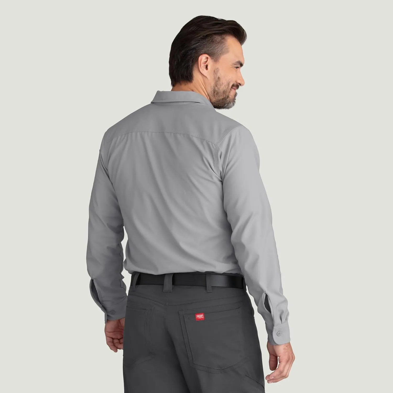 Red Kap Men's Cooling Long Sleeve Work Shirt