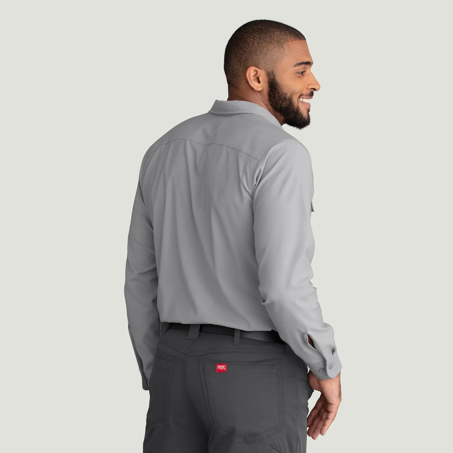 Red Kap Men's Cooling Long Sleeve Work Shirt