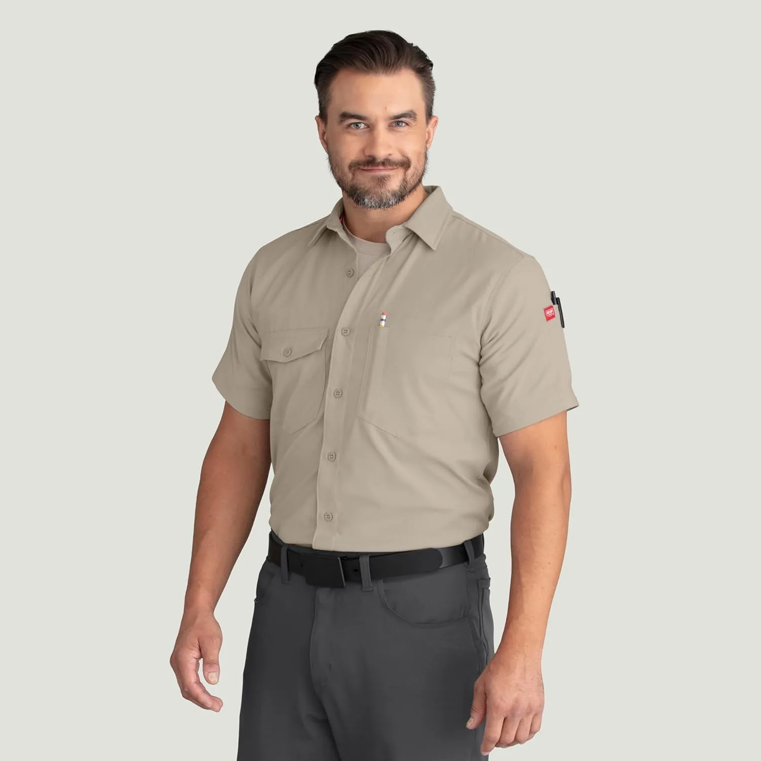 Red Kap Men's Cooling Short Sleeve Work Shirt