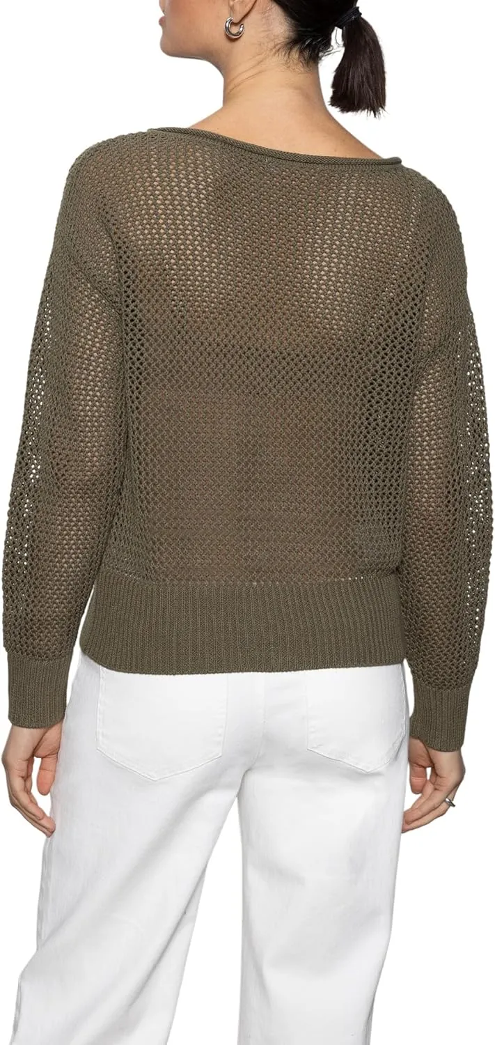 Sanctuary Women's Open Knit Sweater