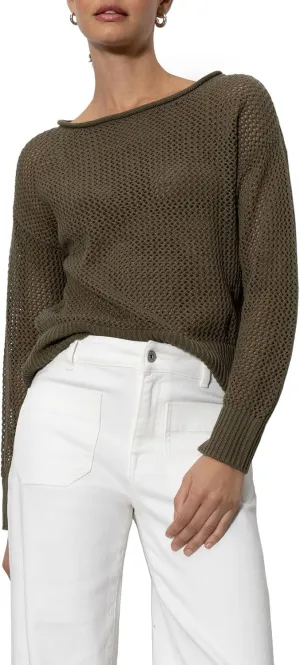 Sanctuary Women's Open Knit Sweater