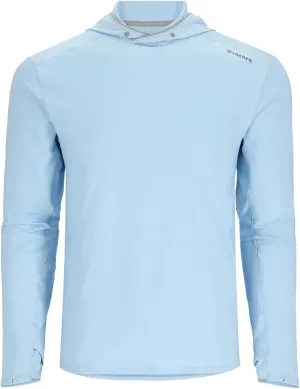 Simms SolarFlex UPF 50  Shirt - Premium Sun Protection Hoodie for Men, Lightweight, Quick-Dry, Breathable Outdoor Apparel for Men (Sky, X-Large)