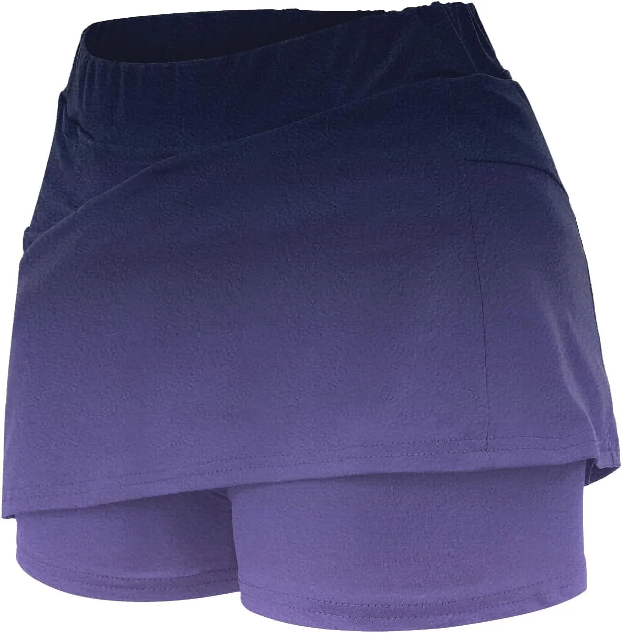 Skorts for Women Plus Size Shorts,Women's Knee Length Skorts Skirts Tennis Athletic Golf Causal Skort with Pockets