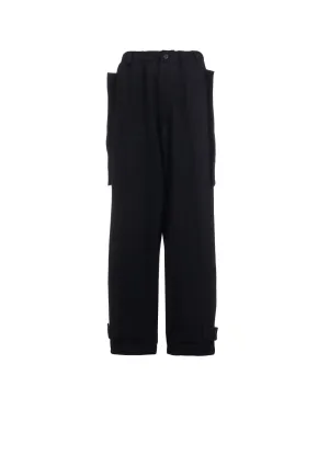 SOFT JERSEY HEM TAB PANTS