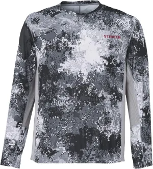 Striker Men's Triumph UPF 50  Ultralight Moisture Wicking Fishing Shirt - Active Long-Sleeve Top w/Vented Underarms & Back