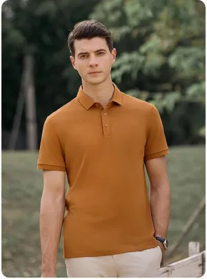 Tenna Teki Mens Golf Shirt Moisture Wicking Quick-Dry Short Sleeve Polo Casual Wear for Men