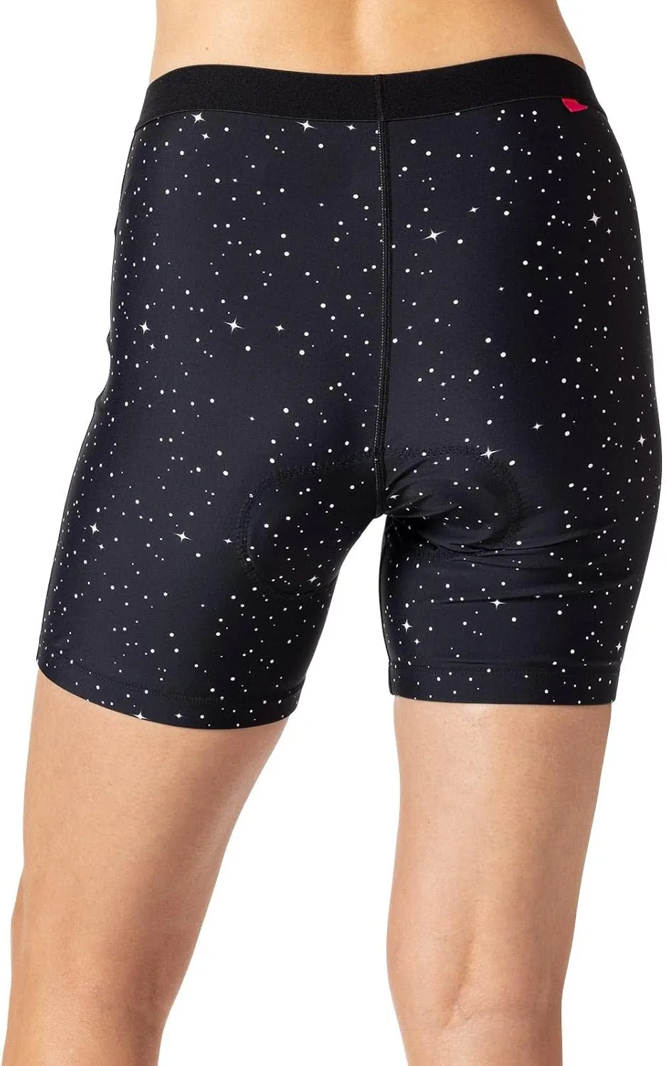 Terry Bike Shorts Women Padded, Bicycle Mixie Bike Liner Shorts for Women Cycling Underwear with Padding - Brief Style