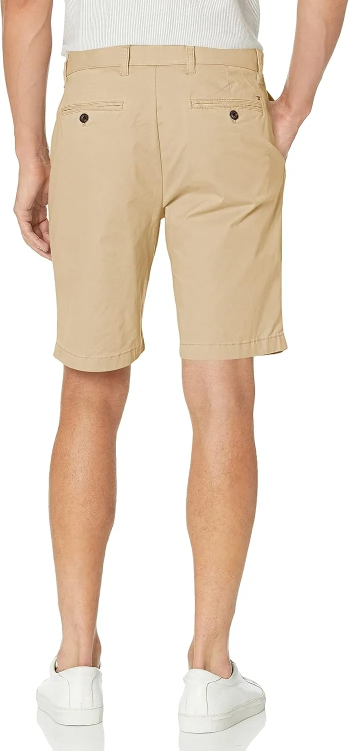 Tommy Hilfiger Men's Casual Stretch 9 Inseam Chino Shorts