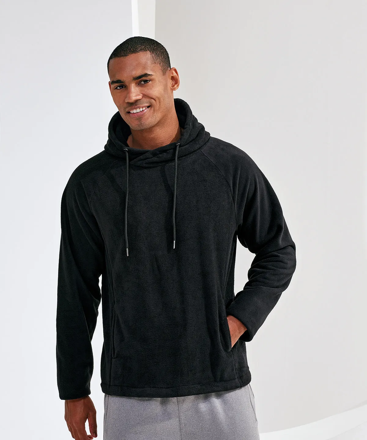 TriDri® microfleece hoodie | Charcoal