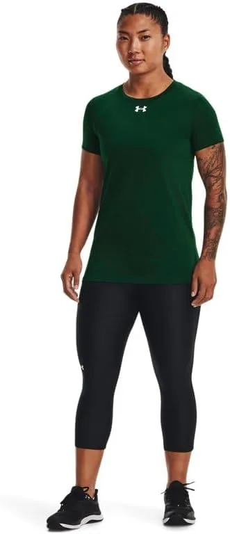 Under Armour Women's Team Tech Loose Midnight Navy Short Seleve Shirt
