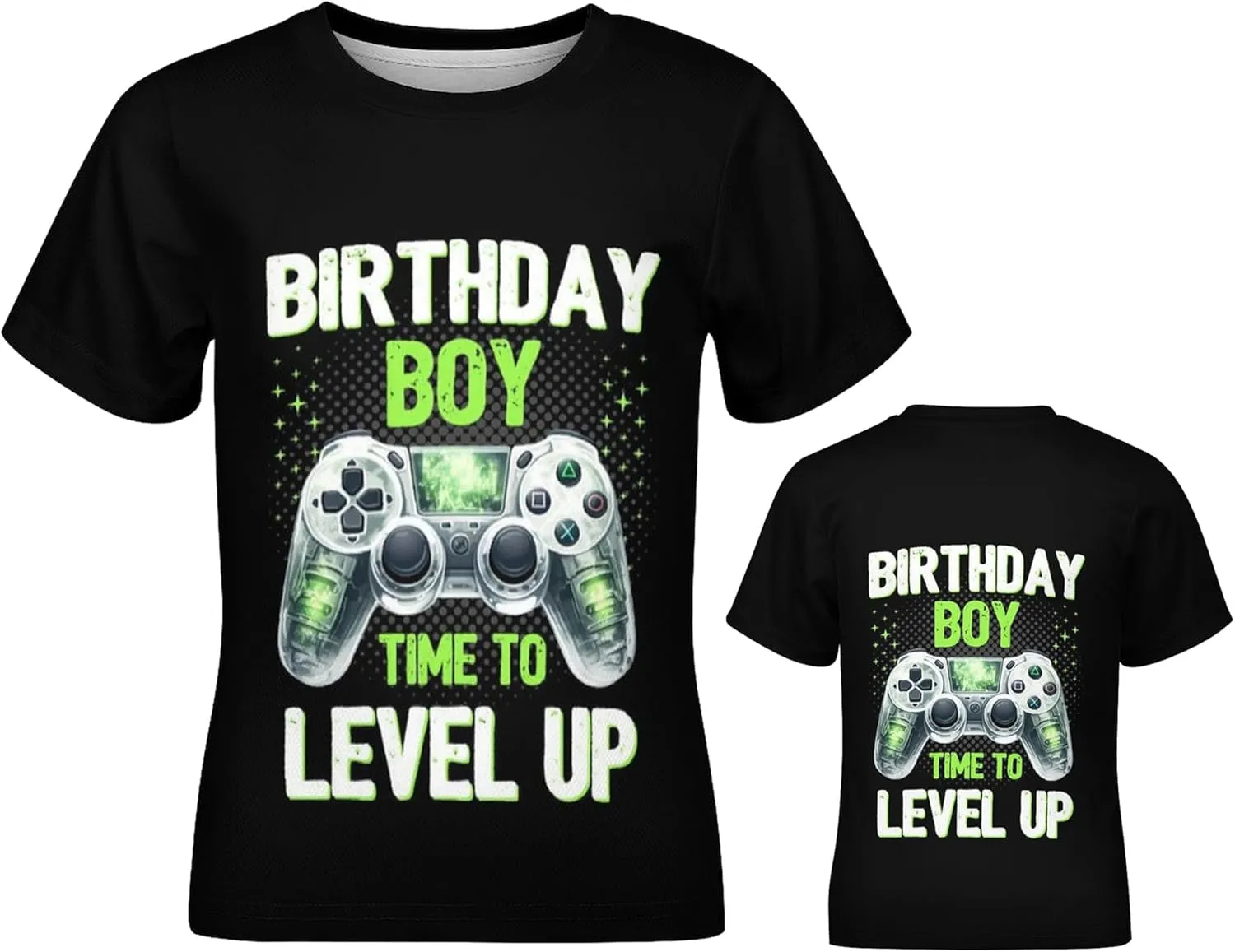 Unisex 3D Graphic Printed T-Shirts, Boys Girls Kids Crewneck Short Sleeve T Shirts, Cool Tees for 6-16 Years Teens