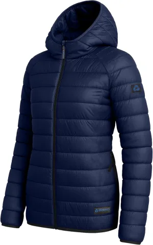 URBAN BUCK Packable Puffer Jacket Women with Hood  32 Degree Lightweight Quilted Winter Puff Foldable Jacket for Women
