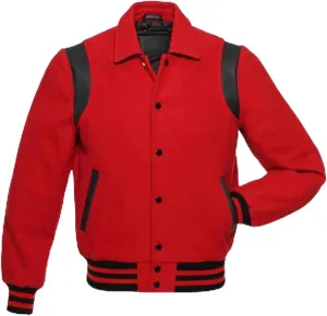 Varsity Jacket Mens Lightweight wool Letterman Baseball Bomber University Jacket