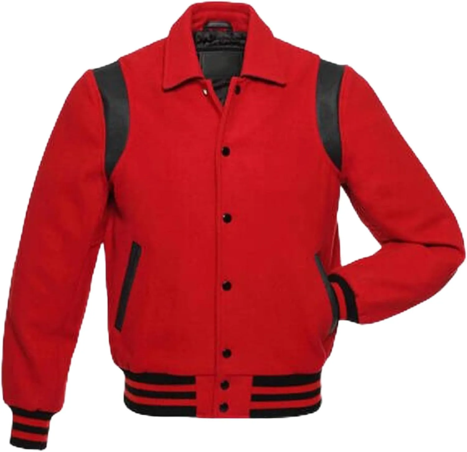 Varsity Jacket Mens Lightweight wool Letterman Baseball Bomber University Jacket