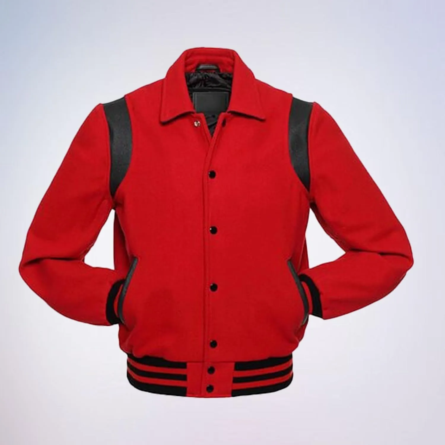 Varsity Jacket Mens Lightweight wool Letterman Baseball Bomber University Jacket
