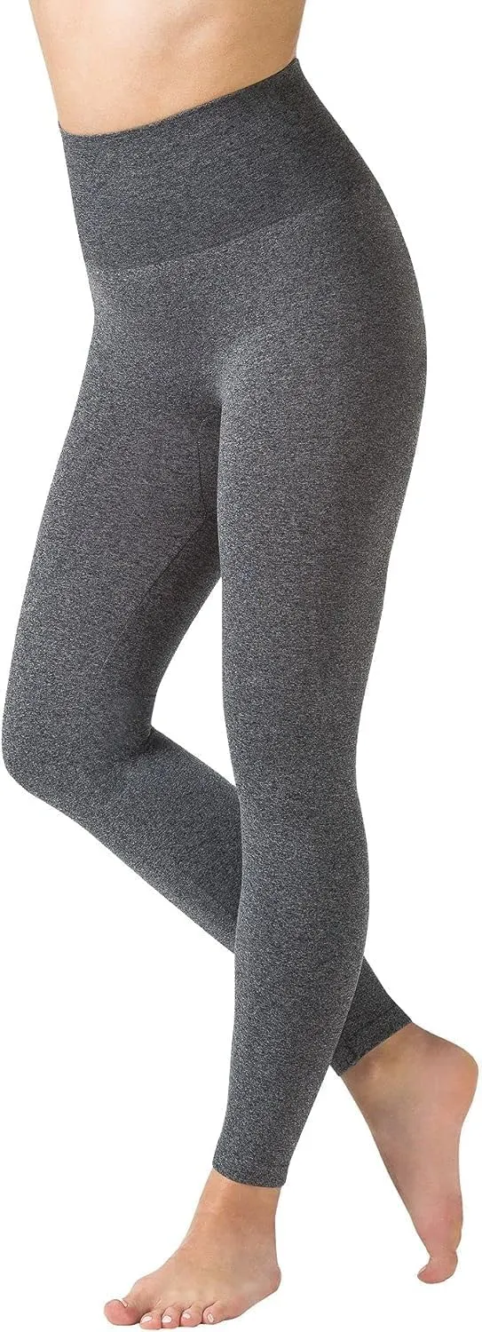 Warner's Women's Leggings - Seamless Shaping High Waisted Control Yoga Pants - Run Resistant Workout Pants for Women (S-XL)