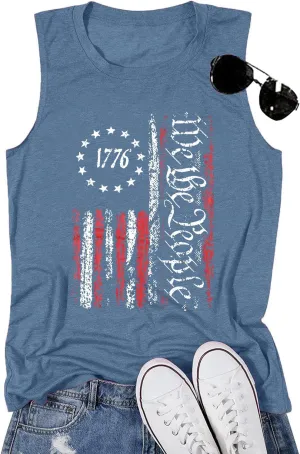 Women No One Likes A Shady Beach Tank Tops Summer Tees Funny Graphic Loose Sleeveless Novelty Holiday Shirt