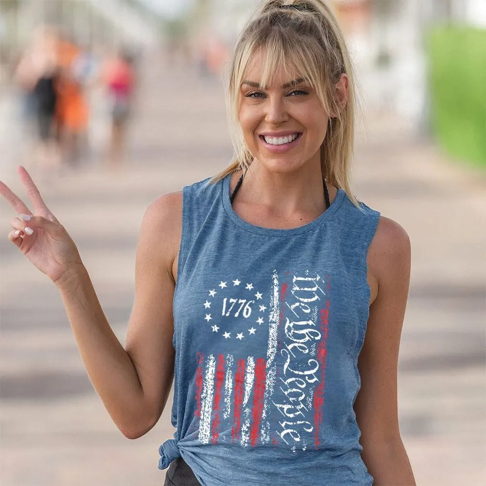 Women No One Likes A Shady Beach Tank Tops Summer Tees Funny Graphic Loose Sleeveless Novelty Holiday Shirt