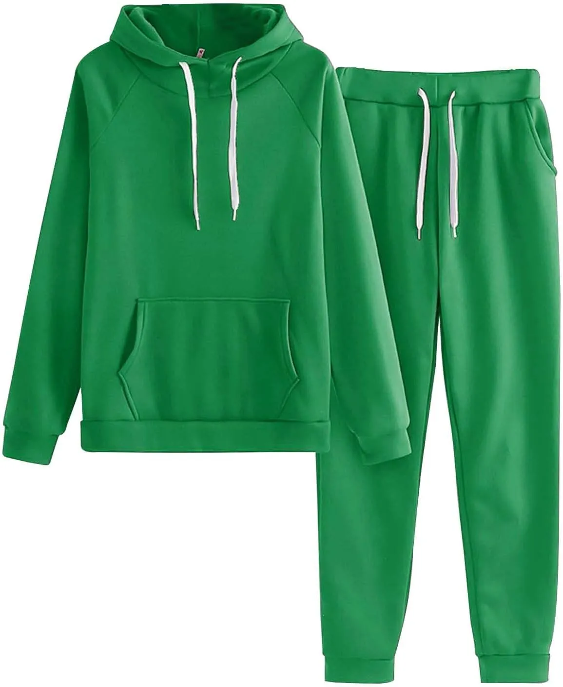 Womens 2 Piece Outfits Long Sleeve V Neck Oversized Plus Jogger Sweatsuit Sets Tracksuits