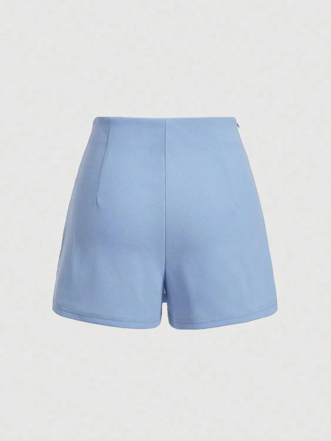 Women's 2025 Casual Plain Shorts Casual Skort