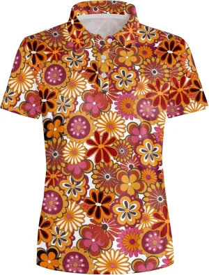 Women's Golf Shirt Moisture Wicking Quick Dry Polo Shirts Golf Outfits Golfer Gifts Ladies Polo Shirts