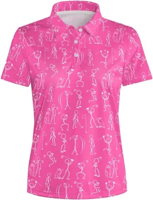 Women's Golf Shirt Moisture Wicking Quick Dry Polo Shirts Golf Outfits Golfer Gifts Ladies Polo Shirts