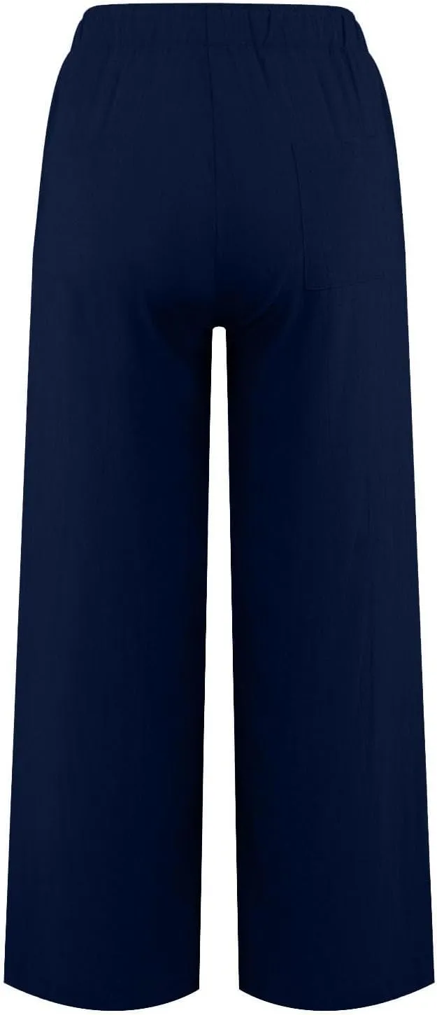 Women's Pants, Linen Pants High Waisted Straight Leg Summer Wide Baggy Sweatpants