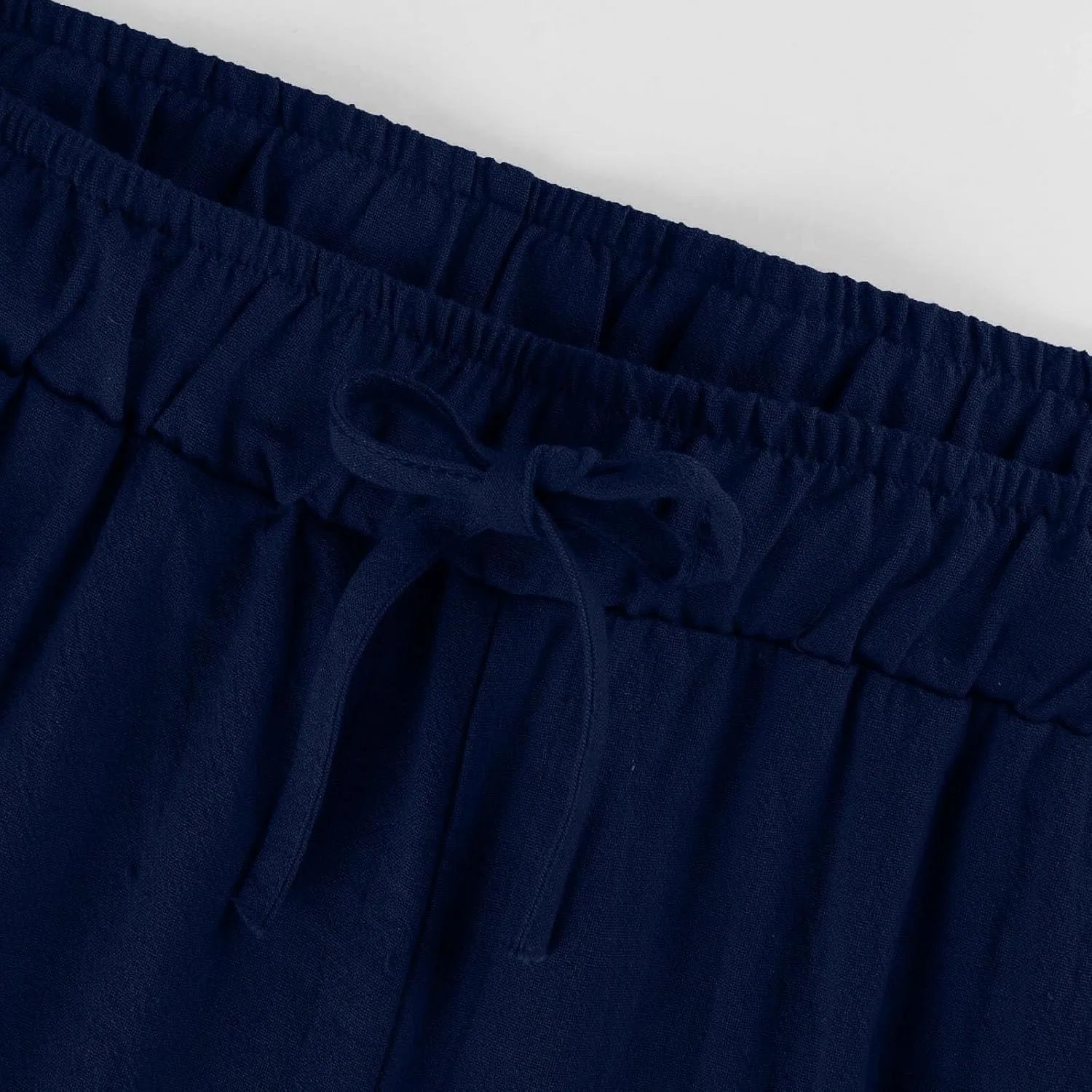 Women's Pants, Linen Pants High Waisted Straight Leg Summer Wide Baggy Sweatpants